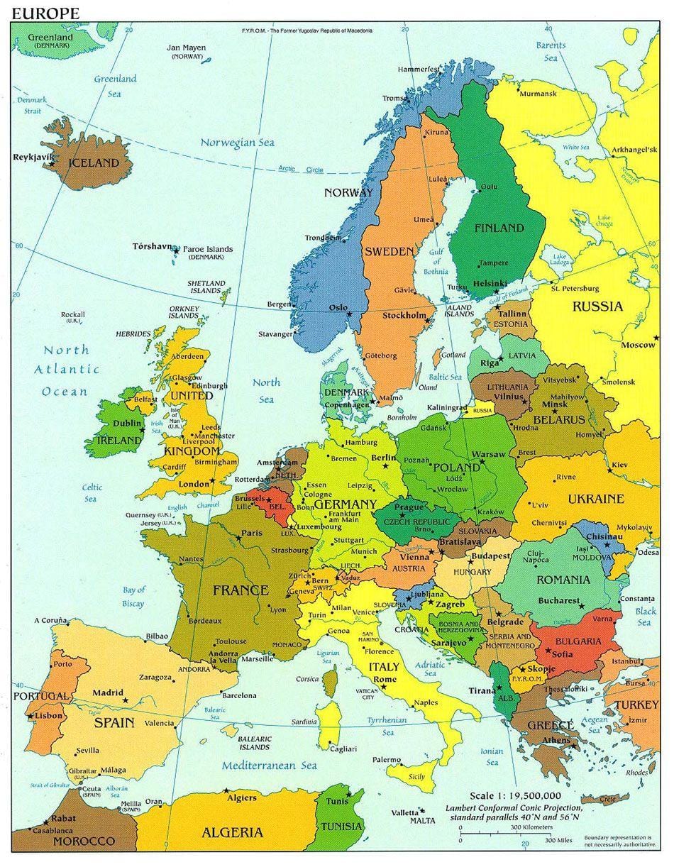 wereldkaart met kroatië